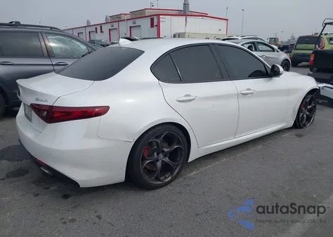 2018 Alfa Romeo Giulia Ti Sport Rwd from USA, damaged, VIN ZARFAECNXJ7564913